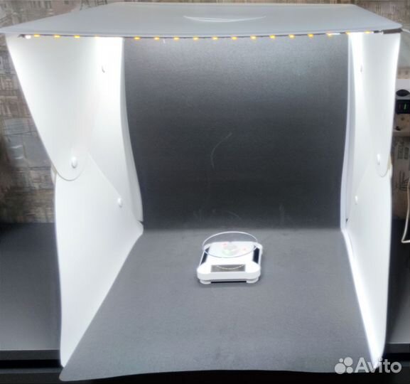 Фотобокс для предметной съемки Подиум Витрина LED