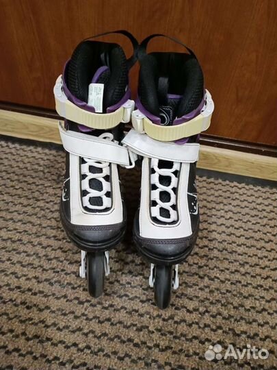 Роликовые коньки размер 37 + сумка