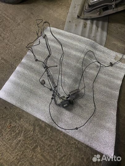 Блок абс с тормозными трубками фольцваген поло 5