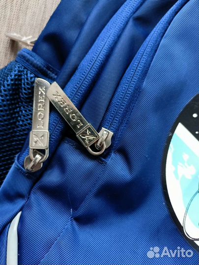 Рюкзак портфель школьный синий Космос