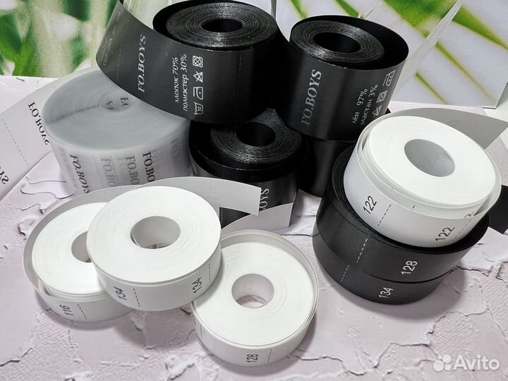 Бирки, этикетки, ленты