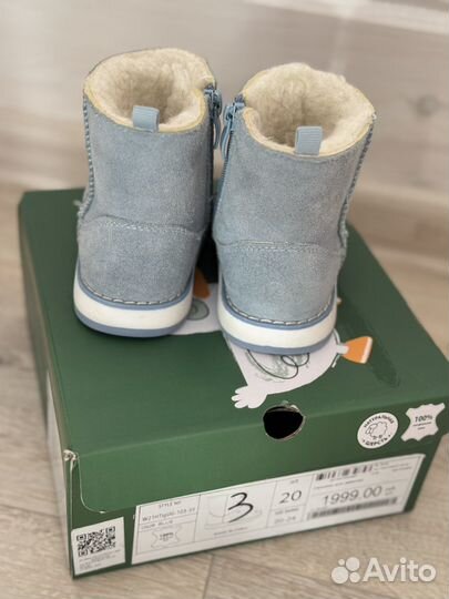 Угги ботинки зимние tombi 20