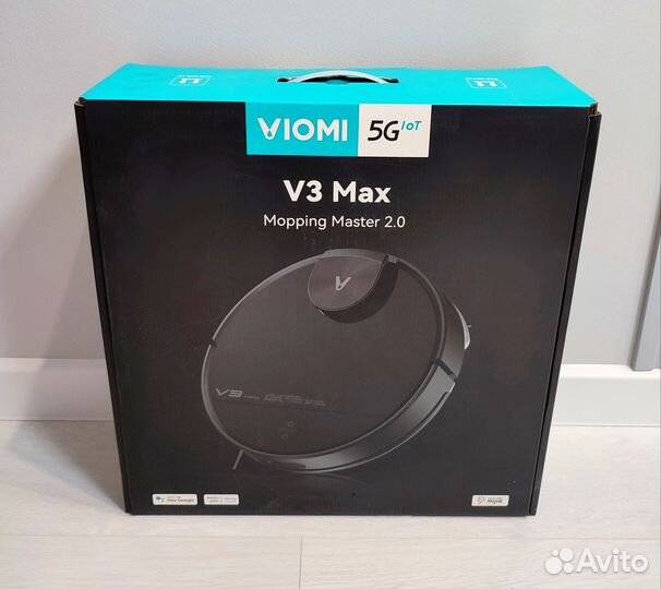 Робот пылесос Xiaomi Viomi V3 Max Нов. от магазина