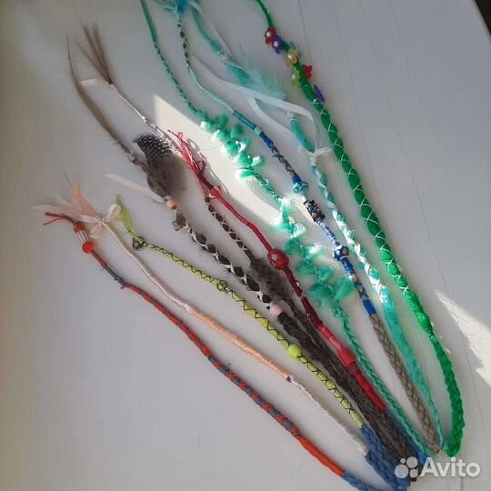 Лула, расточка, заколка с косичками