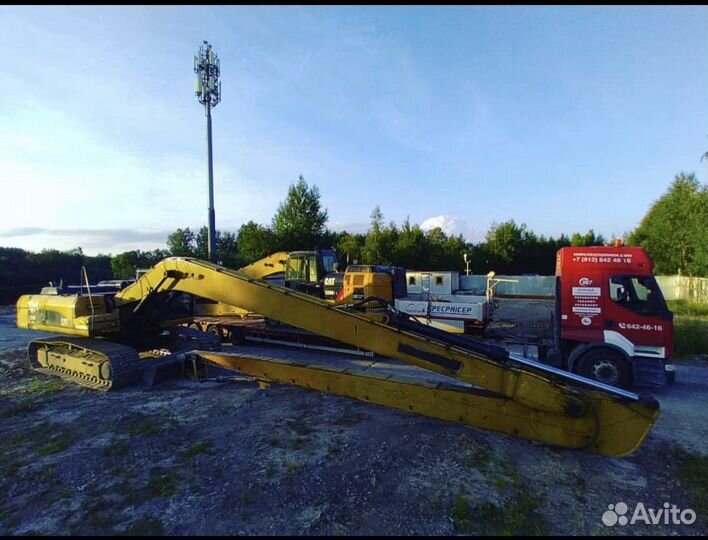 Аренда экскаватора длиннорукий
