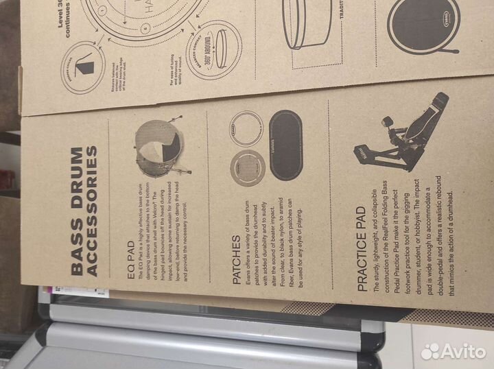 Evans BD20SO1 - пластик для бас-барабанав