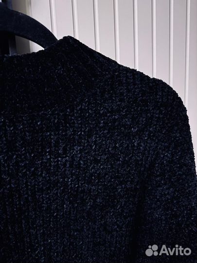 Свитер плюшевый оверсайз