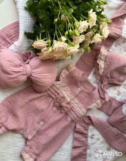 Слип +чепчик