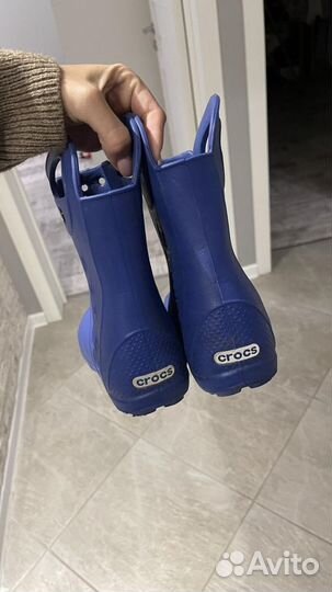 Резиновые сапоги crocs