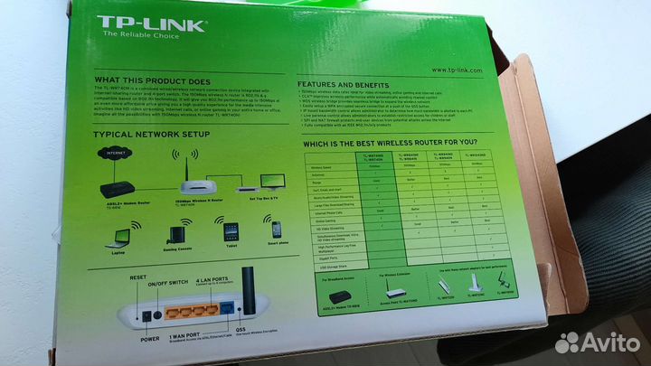 Продам TP-link TL-WR740N