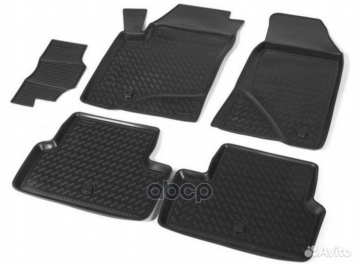 Коврики салона (полиуретан) 11801001 Rival