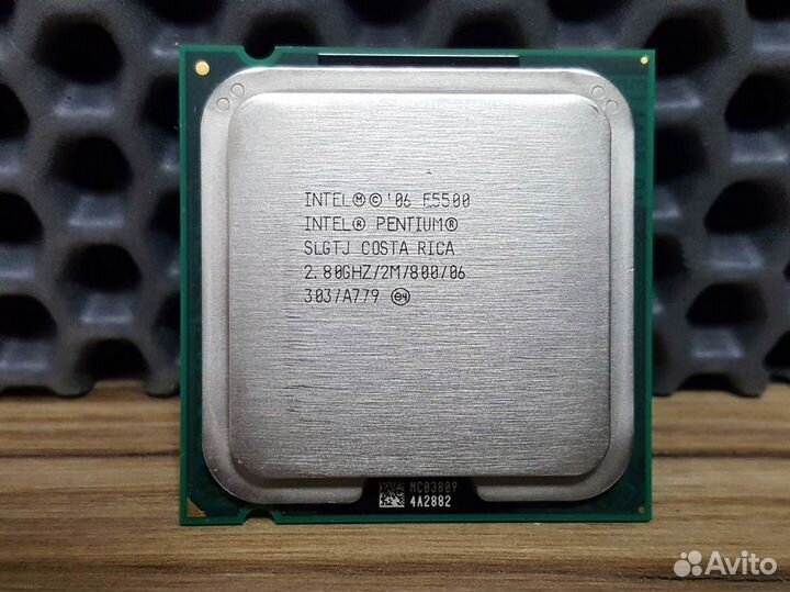 Процессор s775 Intel Pentium E5500 (2x2800MHz б/у)