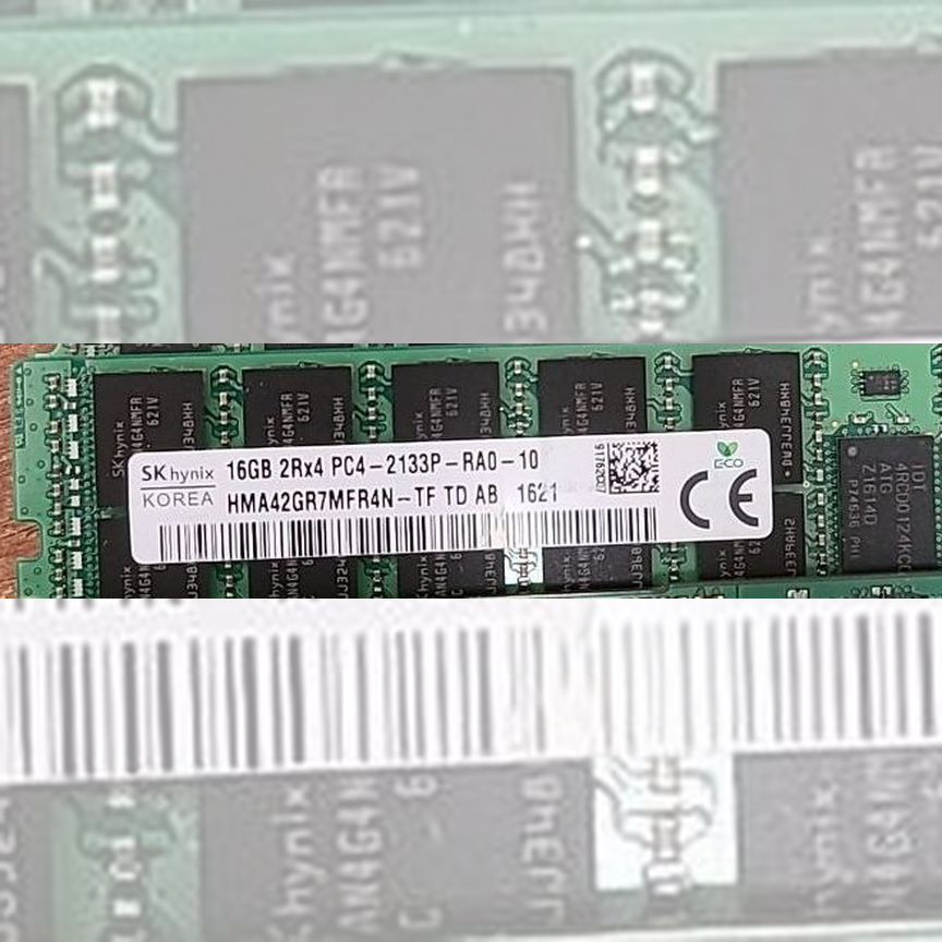 [HMA42GR7MFR4N-TF] Rdimm Ecc 16gb * 2133 Hynix Hma42gr7mfr4n-Tf