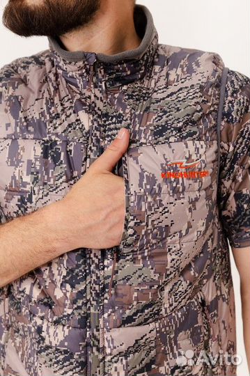 Жилет King Hunter warm light (Camo Gray) 2XL
