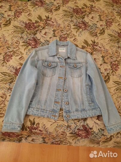 Джинсовая куртка для девочки 134