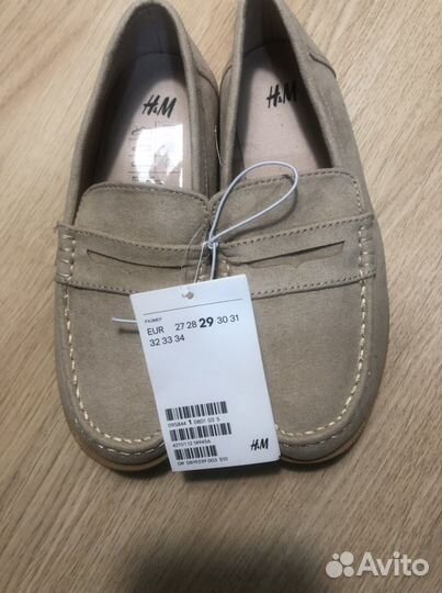 Мокасины H&M новые