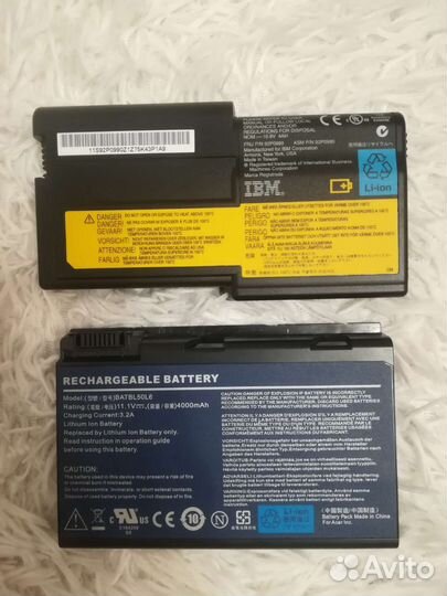 Аккумуляторы для ноутбука