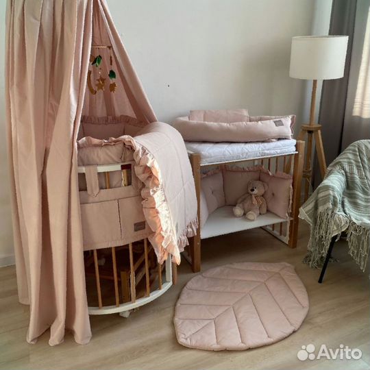 Бортики в кроватку новые