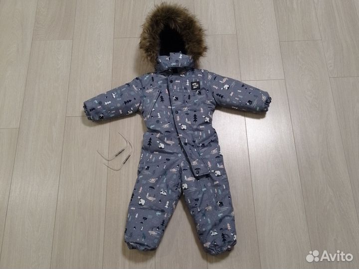 Зимний комбинезон на девочку, р. 86