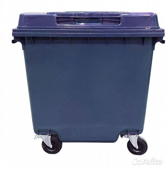 Мусорный контейнер 120 л., 1100 л. пластик