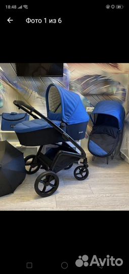 Коляска 2 в 1 Olsson iMotion Blue