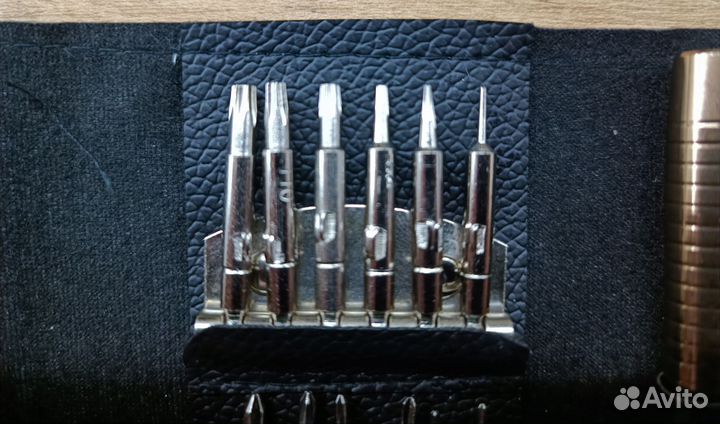 Часовые отвёртки. Набор из 20 шт. сменные