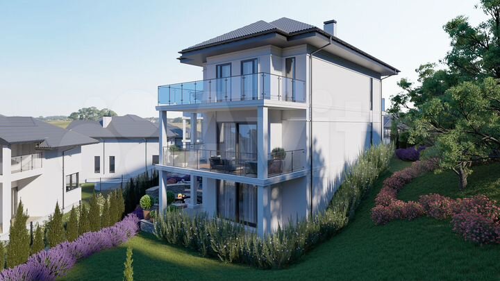 Коттедж 219 м² на участке 6,8 сот.