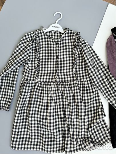 Вещи пакетом на девочку 128 134 в школу