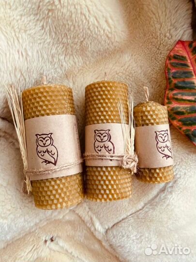 Свечи из вощины