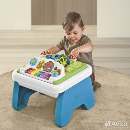Прокат от Супермамы Chicco столик двусторонн