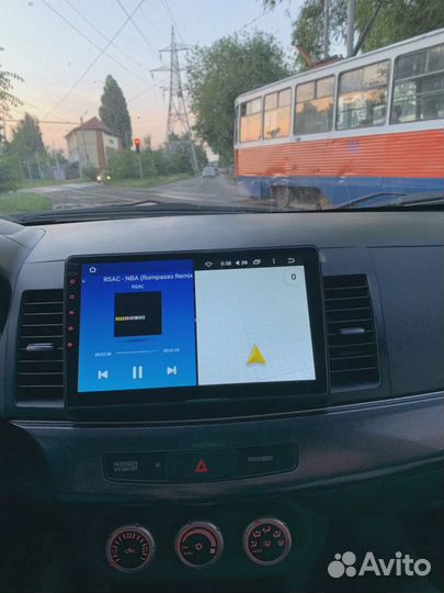 Штатная магнитола Mitsubishi Lancer X 2008-2013