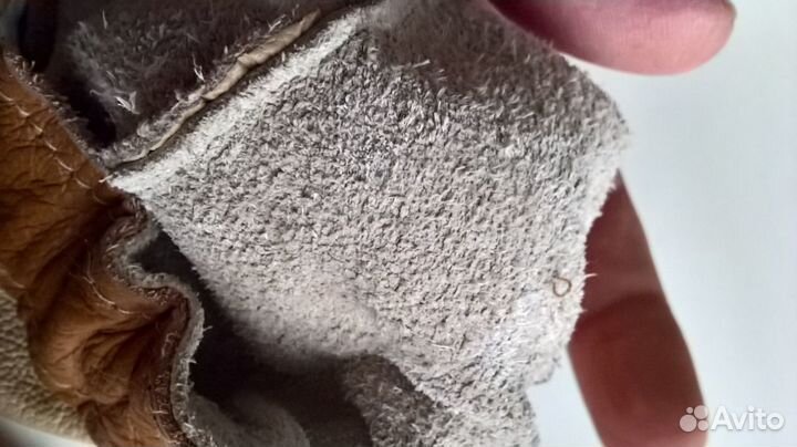 Чешки из натуральной кожи 16 см