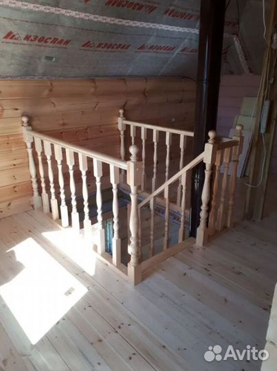 Обшивка лестницы