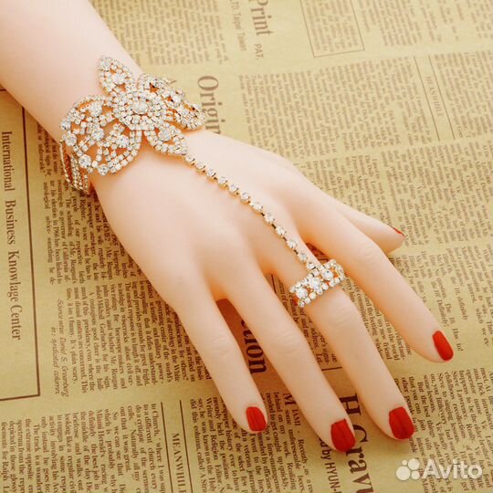 Браслет с кольцом