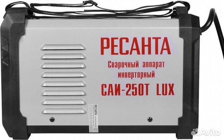 Сварочный инвертор Ресанта саи 250Т LUX