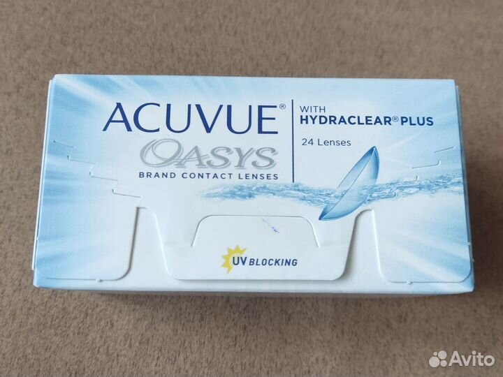 Линзы acuvue oasys -4,75