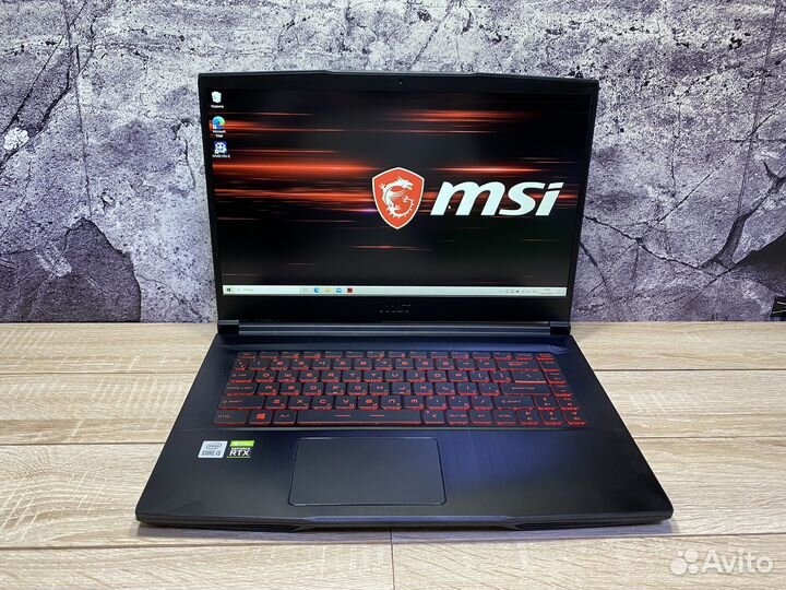 Ноутбук MSI RTX 3060 с гарантией