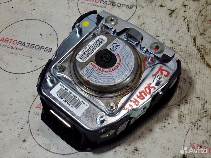 Подушка безопасности в руль Hyundai Solaris 1