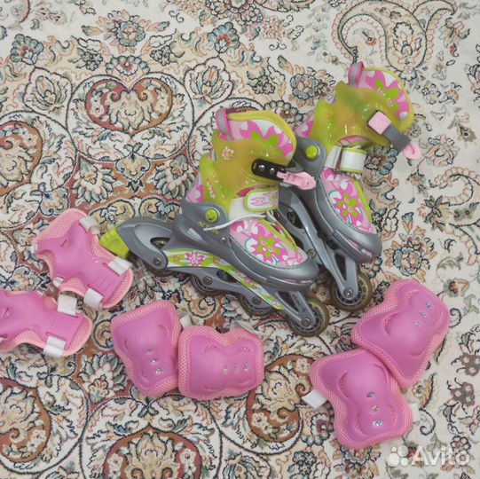 Ролики детские раздвижные 30-33