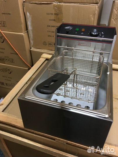 Новое) Фритюрница Crazy Pan CP-EF06L