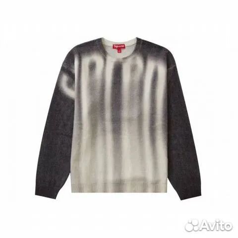 Свитер Supreme blurred logo