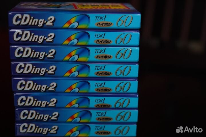 Аудиокассета TDK type 2 Japan