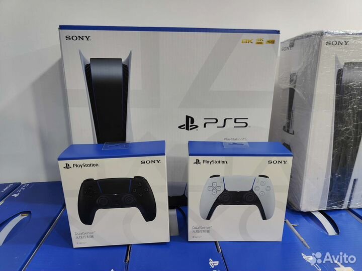 Sony PlayStation 5 с дисководом (новая ревизия)