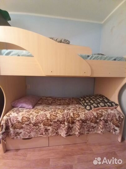 Двухъярусная кровать бу