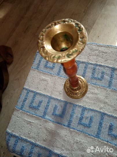 Подсвечник латунь бронза