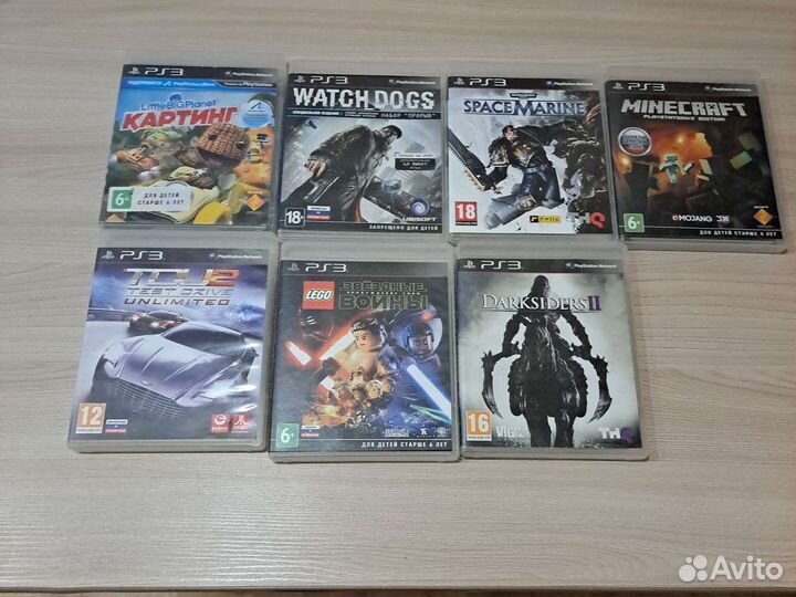 Диски на ps3