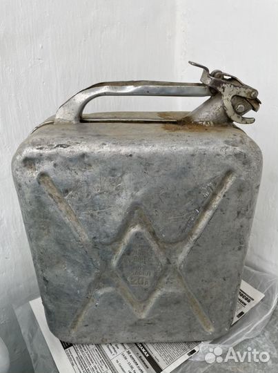 Канистра алюминиевая