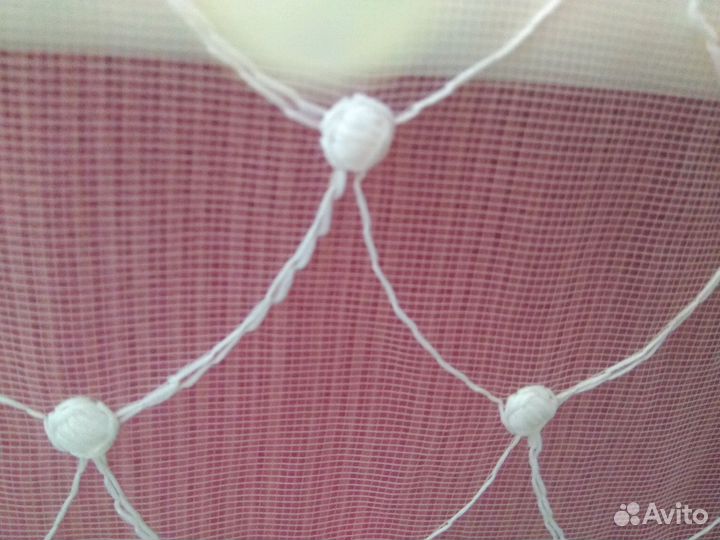 Тюль новый белый 4м