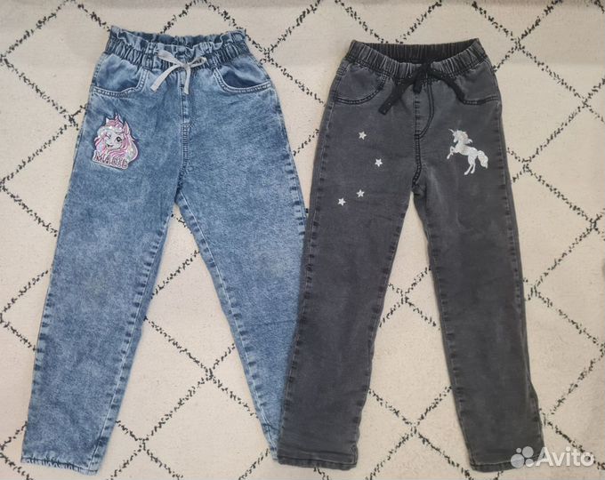 Джинсы утепленные gloria jeans для девочки 122