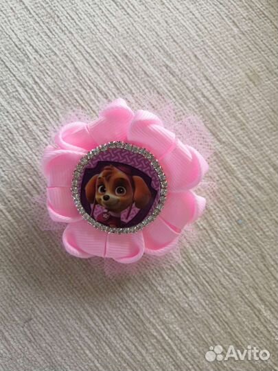 Резинки для волос щенячий патруль (скай)